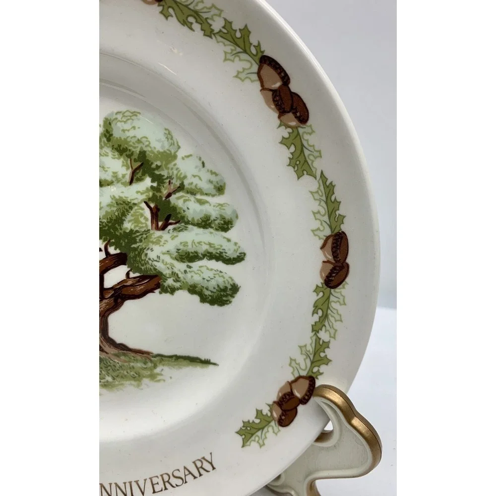 AVON SELLER'S FIFTH AVON ANNIVERSARY PLATE 